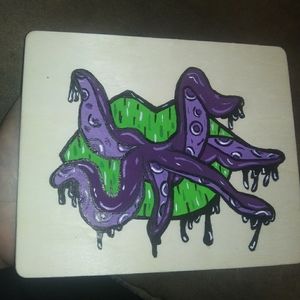 Handpainted lip art